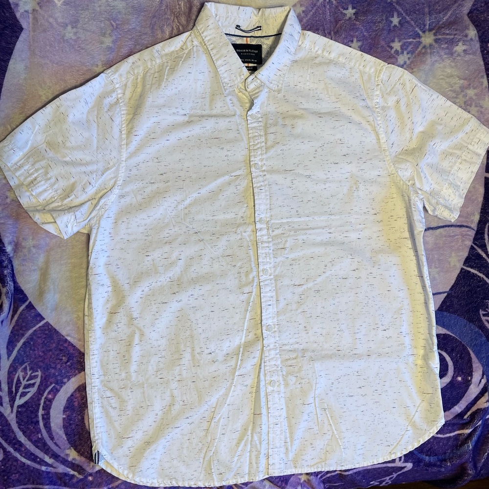 Denim & Flower Mens Slim Fit Dress Shirt